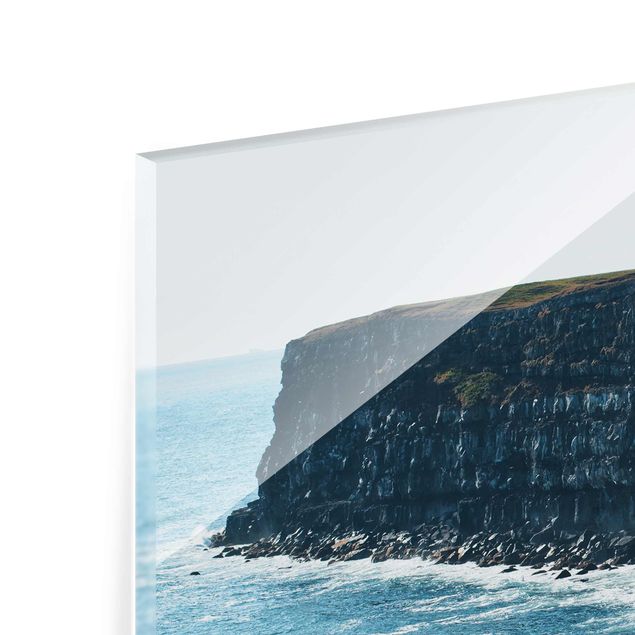 Wandbilder Natur Felsige Klippen auf Island