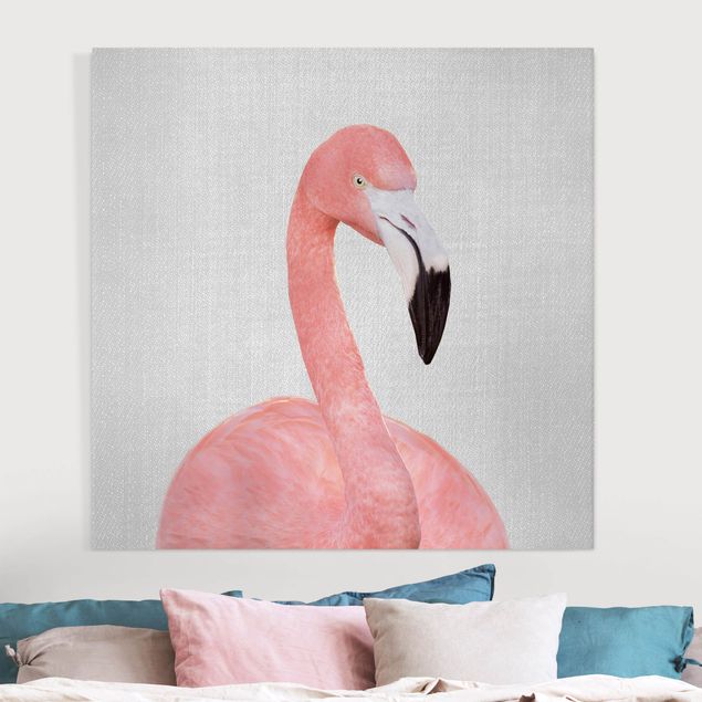 Babyzimmer Deko Flamingo Fabian