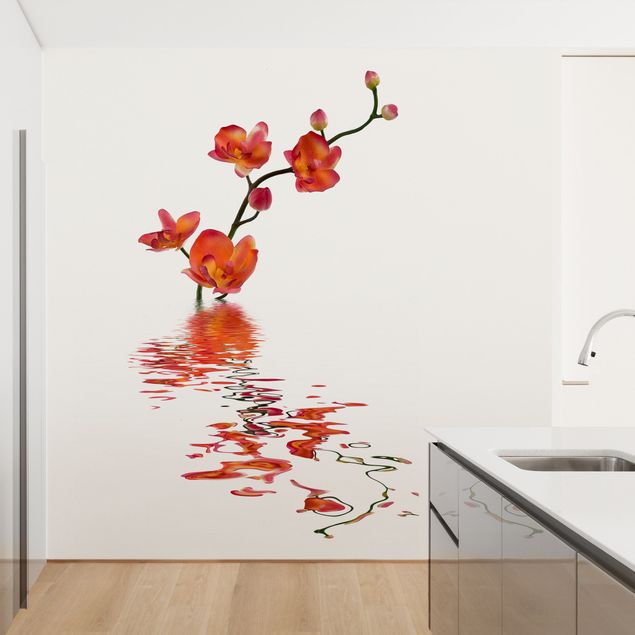 Küche Dekoration Flamy Orchid Waters