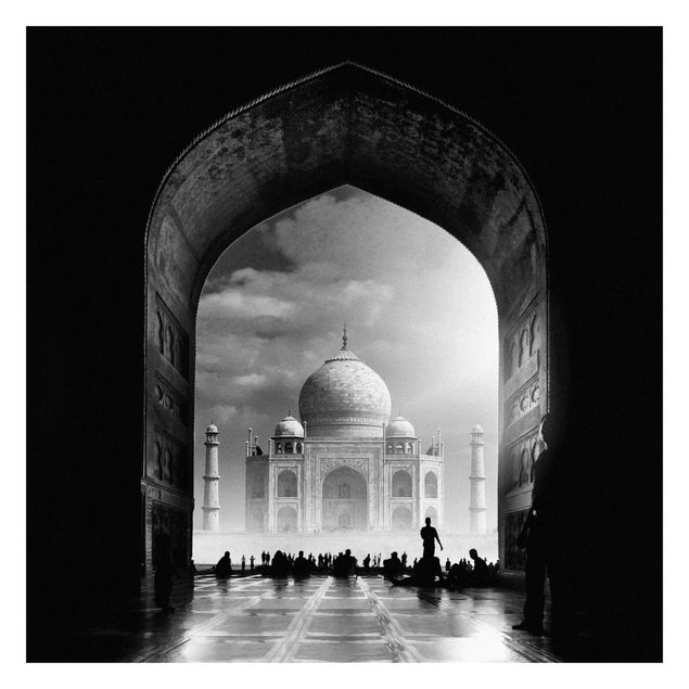 Fototapete - Das Tor zum Taj Mahal