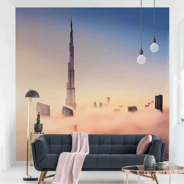 Skyline Tapete Himmlische Skyline von Dubai