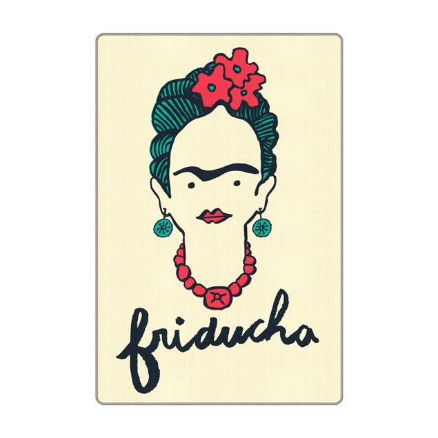 Waschbare Teppiche Frida Kahlo - Friducha