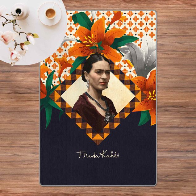 Frida Kahlo Wandbild Frida Kahlo - Lilien