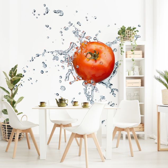 Wanddeko Küche Frische Tomate