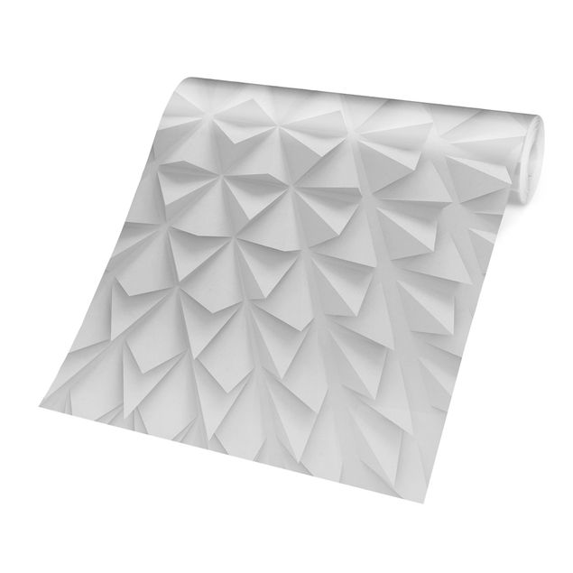 Fototapete modern Geometrisches Muster 3D Effekt