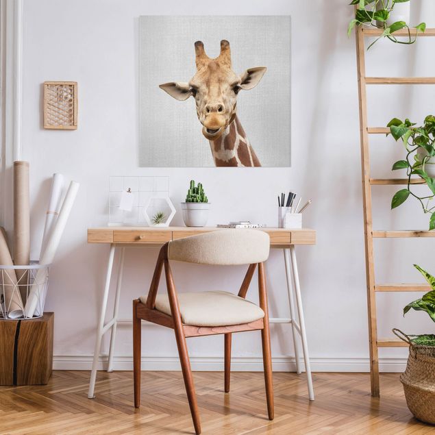 Wandbilder Giraffen Giraffe Gundel