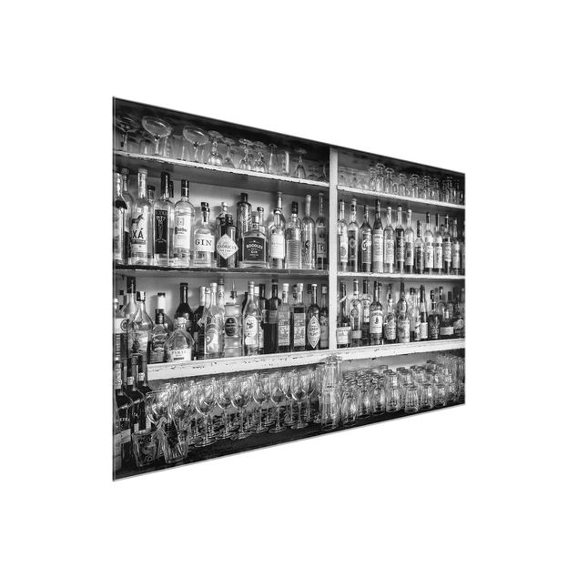 Wandbilder Schwarz-Weiß Bar Schwarz Weiß