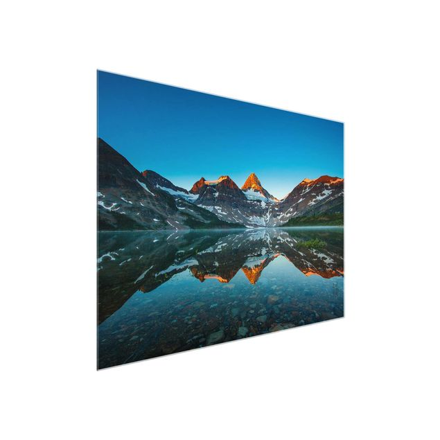Wandbilder Landschaften Berglandschaft am Lake Magog in Kanada