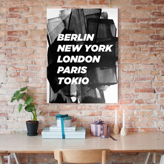 Glasbilder Berlin Berlin New York London