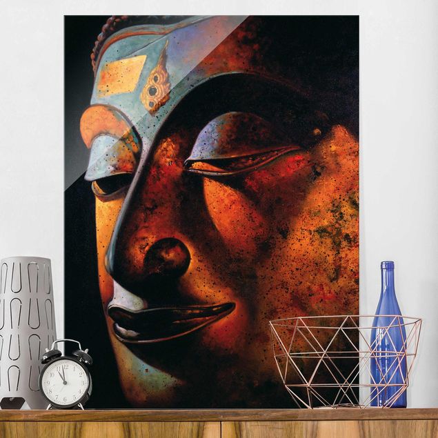 Glasbild Buddha Bombay Buddha