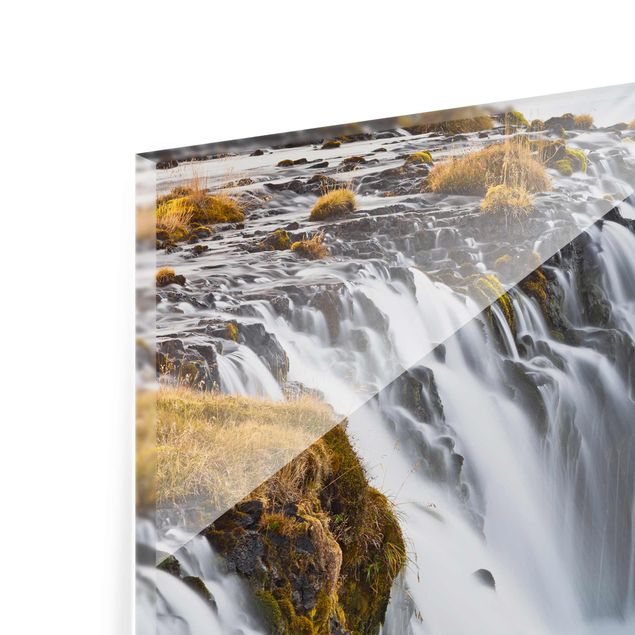 schöne Bilder Brúarfoss Wasserfall in Island