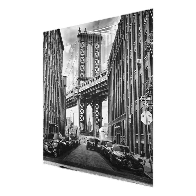 Wandbilder Architektur & Skyline Manhattan Bridge in America