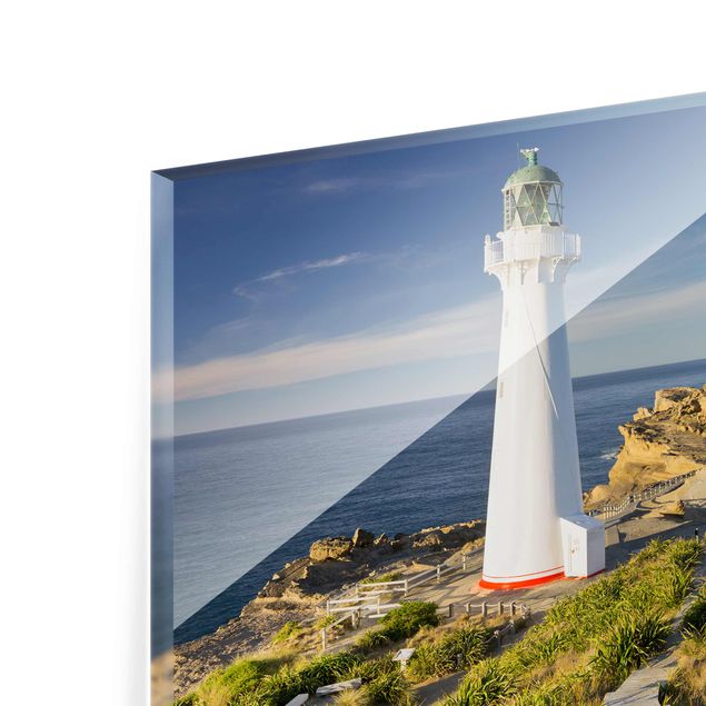 Wandbilder Natur Castle Point Leuchtturm Neuseeland