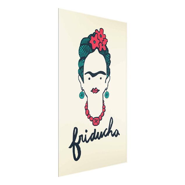 Wandbilder Portrait Frida Kahlo - Friducha
