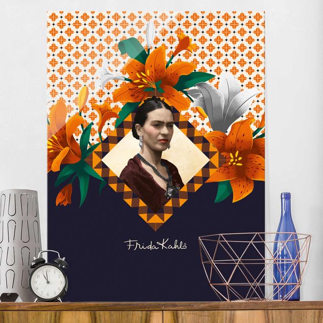 Küche Dekoration Frida Kahlo - Lilien