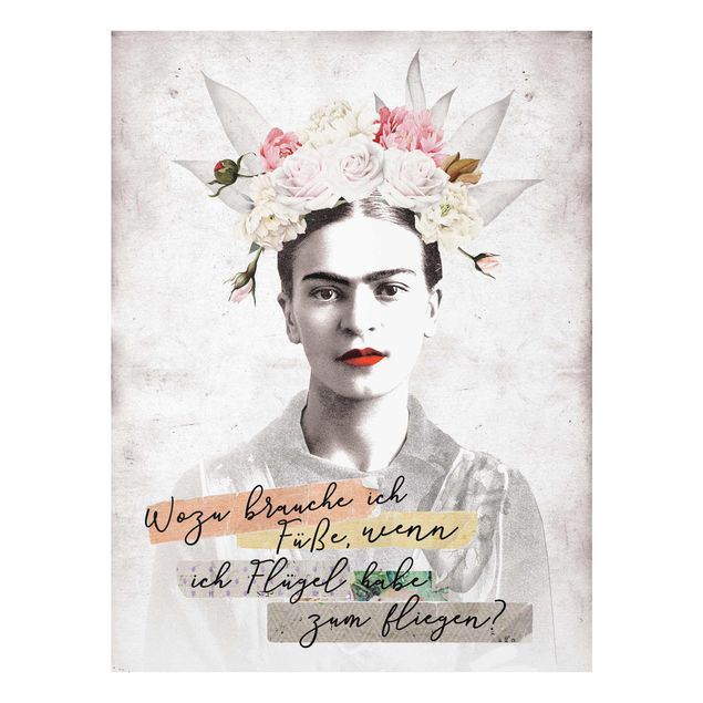 Frida Kahlo Wandbild Frida Kahlo - Zitat