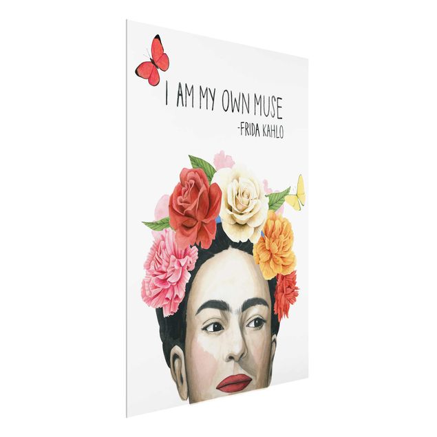 Wandbilder Blumen Fridas Gedanken - Muse
