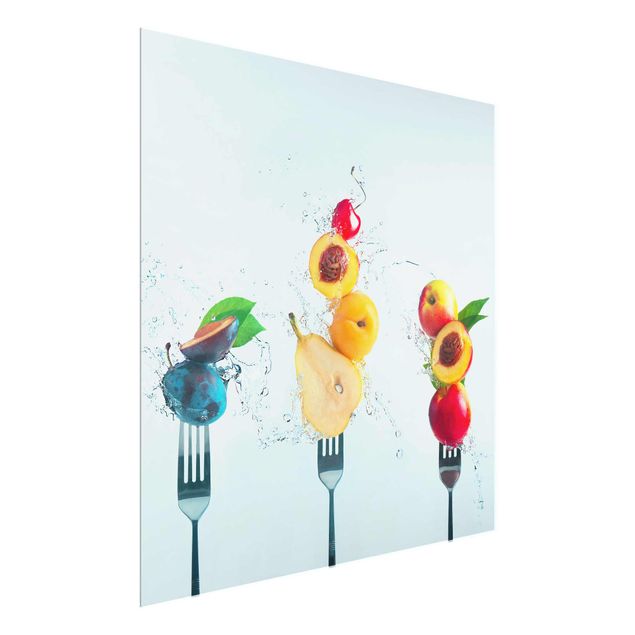 Wandbilder Floral Fruchtsalat
