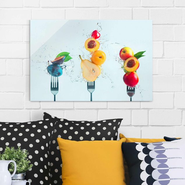 Wandbilder Früchte Fruchtsalat