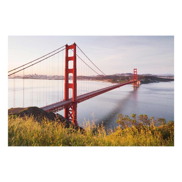 Wandbilder Blau Golden Gate Bridge in San Francisco