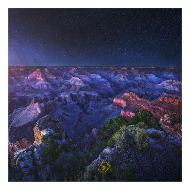Wandbilder Modern Grand Canyon Night