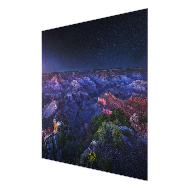 Wandbilder Blau Grand Canyon Night