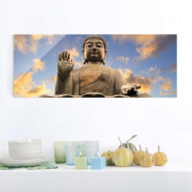 Küchen Deko Großer Buddha
