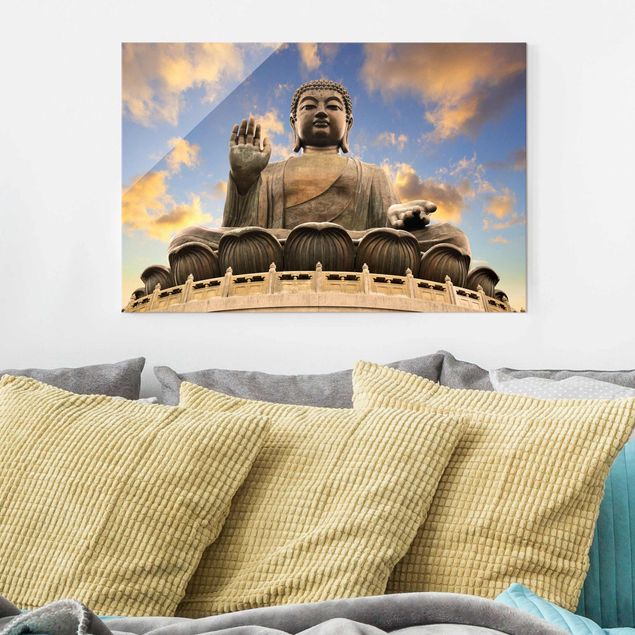 Wanddeko Küche Großer Buddha