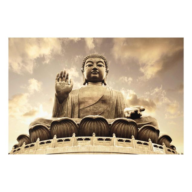 Bilder Großer Buddha Sepia