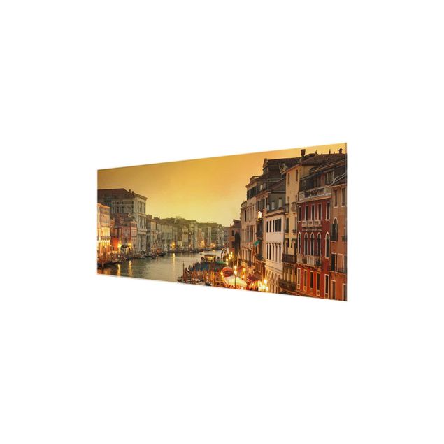 Glasbilder Großer Kanal von Venedig