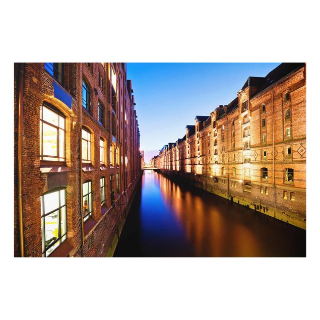 Wandbilder Architektur & Skyline Hamburg Speicherstadt