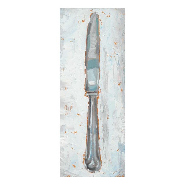 Bilder auf Glas Impressionistisches Besteck - Messer