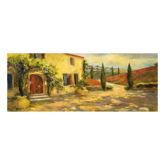 Wandbilder Modern Italienische Landschaft - Toskana