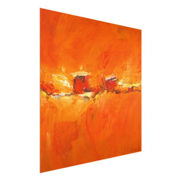 Wandbilder Abstrakt Petra Schüßler - Komposition in Orange