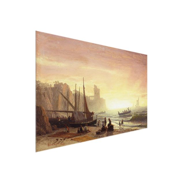Kunststile Albert Bierstadt - Fischereiflotte