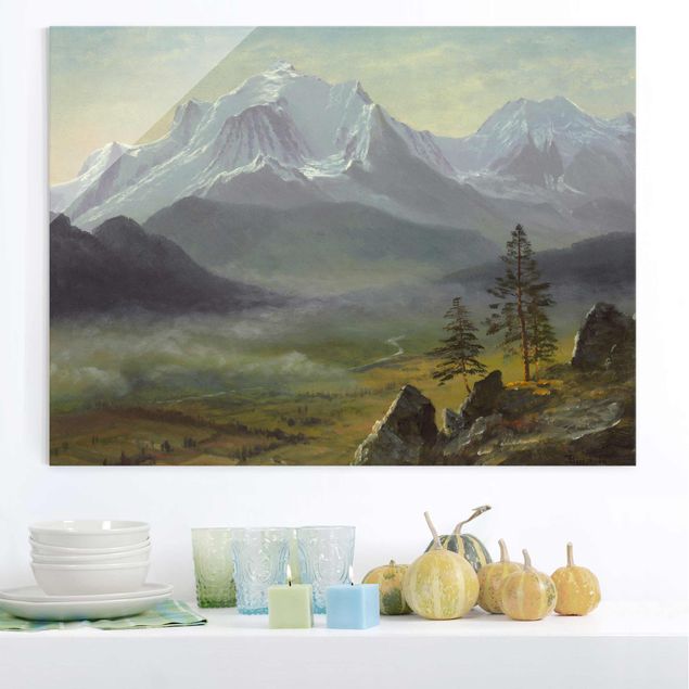 Küche Dekoration Albert Bierstadt - Mont Blanc