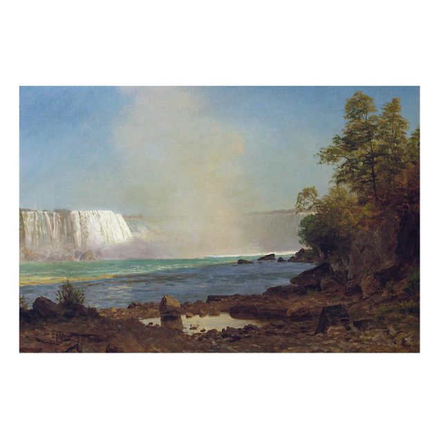 Wandbilder Landschaften Albert Bierstadt - Niagarafälle
