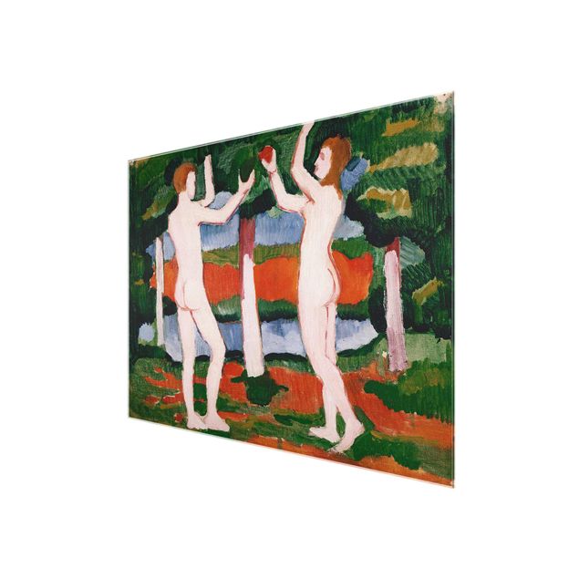 Wandbilder Modern August Macke - Adam und Eva