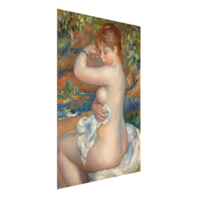 Glasbilder Akt Auguste Renoir - Badende