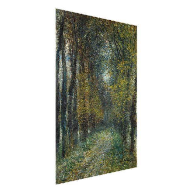 Wandbilder Bäume Auguste Renoir - Die Allee