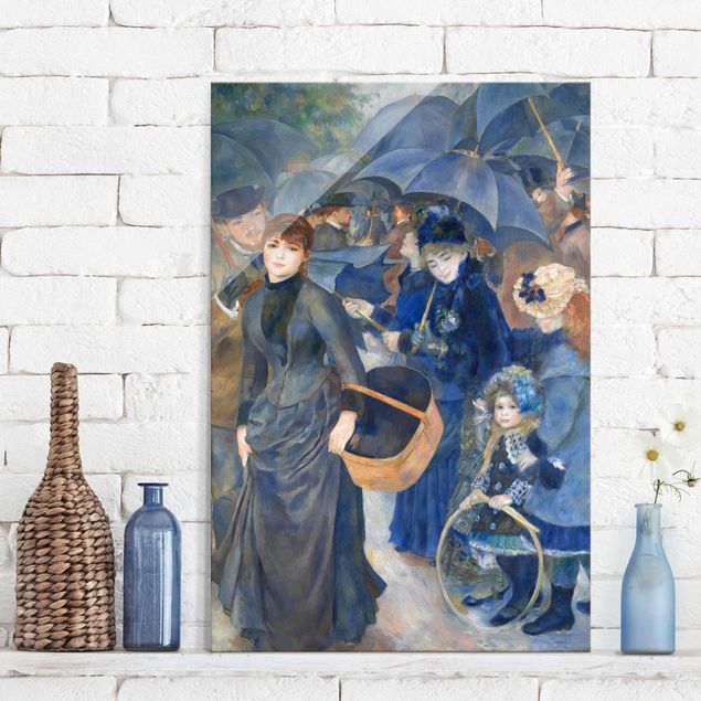 Bilder Impressionismus Auguste Renoir - Die Regenschirme