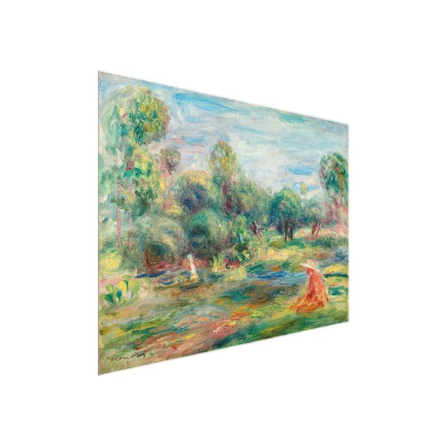 Wandbilder Bäume Auguste Renoir - Landschaft bei Cagnes
