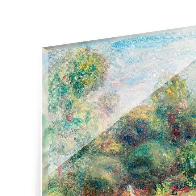 Wandbilder Kunstdrucke Auguste Renoir - Landschaft bei Cagnes