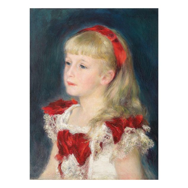 Wandbilder Portrait Auguste Renoir - Mademoiselle Grimprel