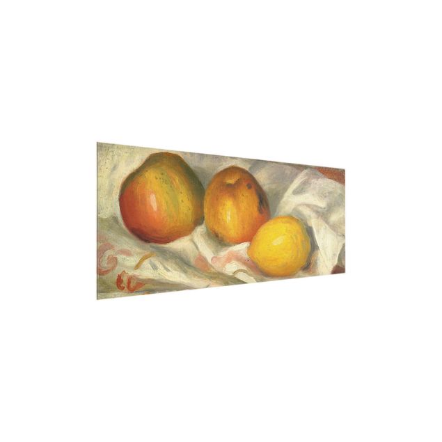 Wandbilder Kunstdrucke Auguste Renoir - Äpfel und Zitrone