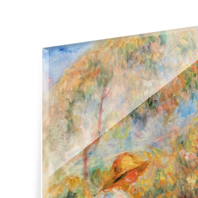 Wandbilder Bunt Auguste Renoir - Landschaft mit Frauen und Kind