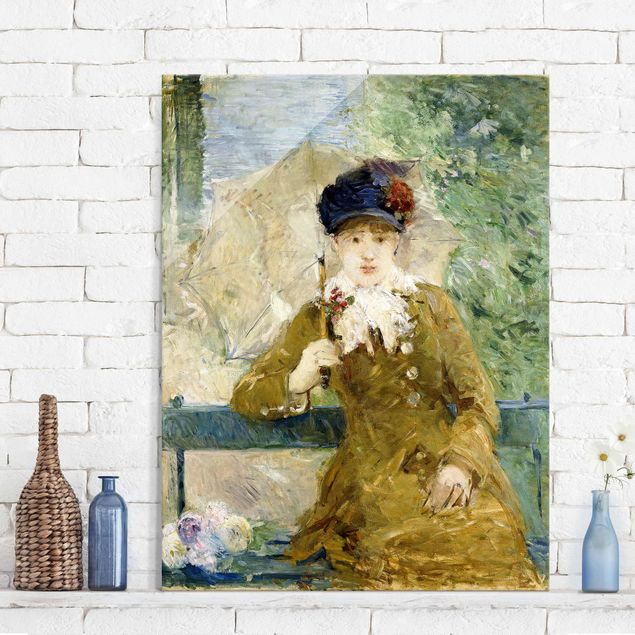 Küche Dekoration Berthe Morisot - Dame mit Sonnenschirm