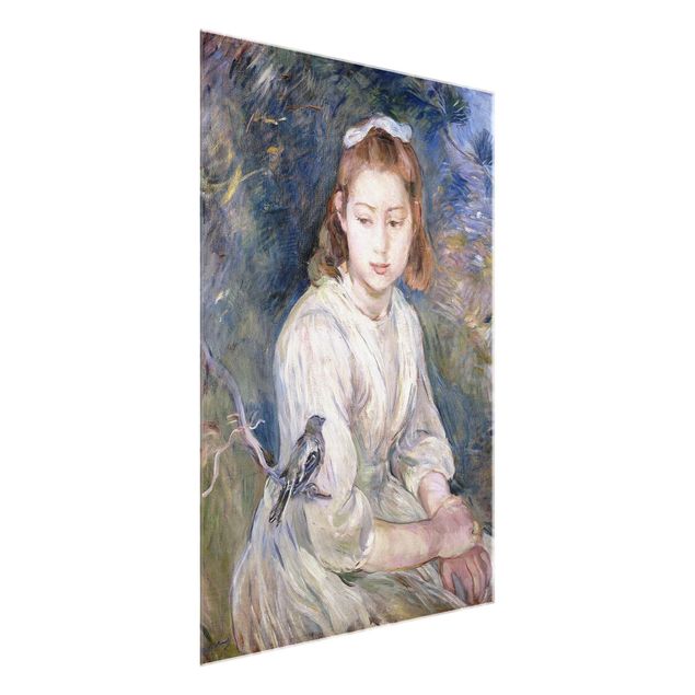 Wandbilder Portrait Berthe Morisot - Junges Mädchen