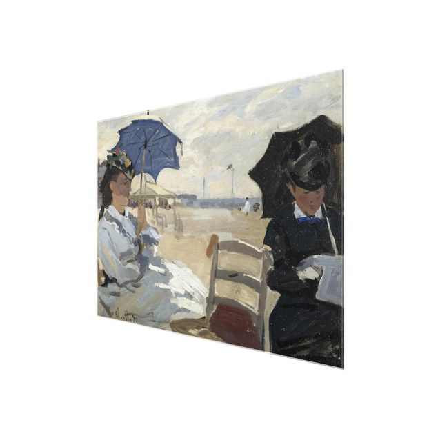 Wandbilder Meer Claude Monet - Strand von Trouville