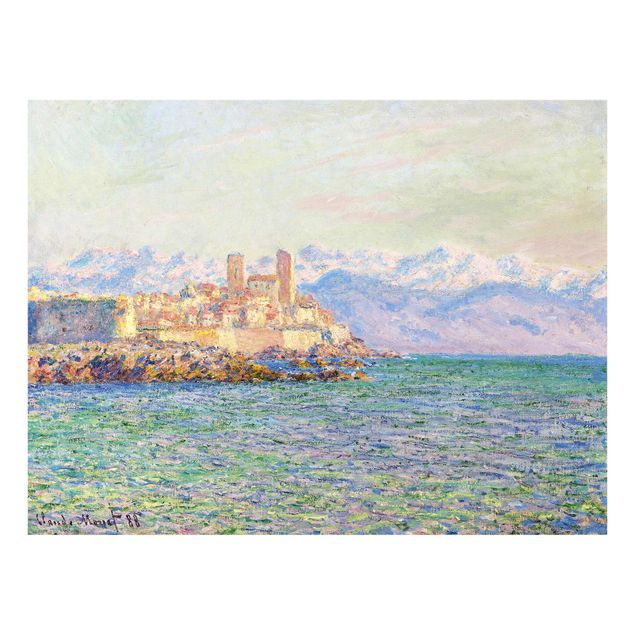 Wandbilder Berge Claude Monet - Antibes-Le Fort